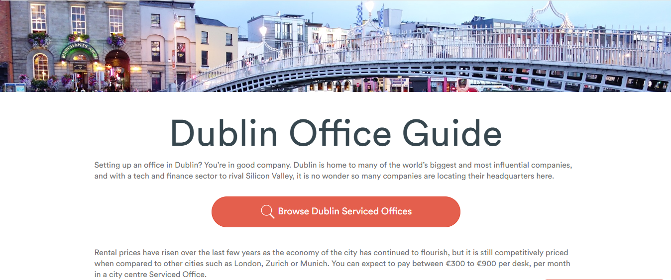 dublin office price, rent an office dublin, rent a desk dublin, desk prices dublin, serviced office dublin
